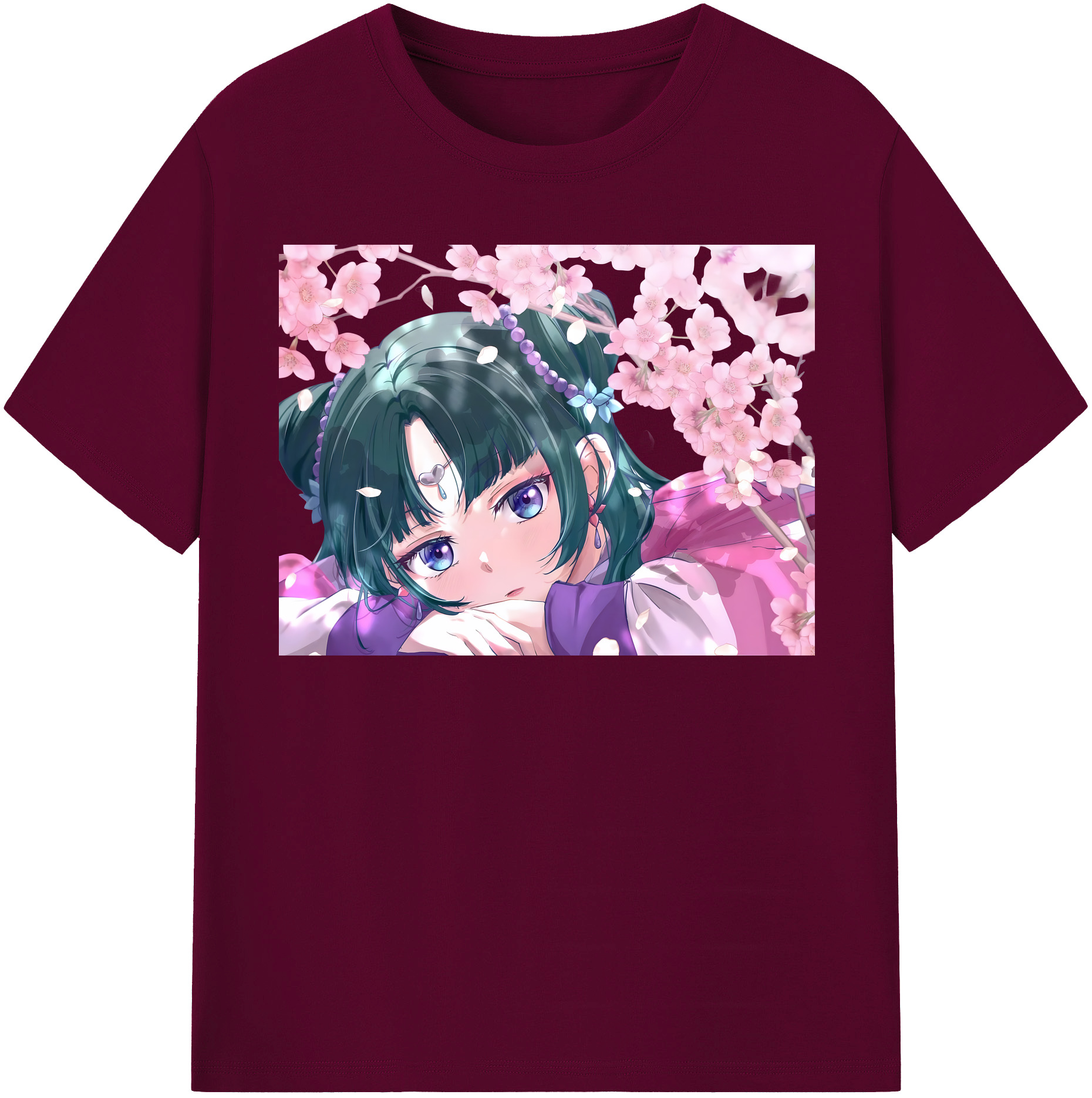 （画像用） 薬屋のひとりごと The Apothecary Diaries レディースカジュアルプリントTシャツ（綿100％）